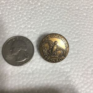 Vintage Ducks unlimited 1985 Pintail sponsor pin￼